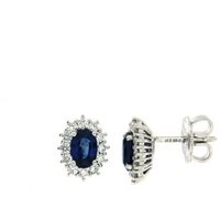 Pendientes Mirco Visconti Mujer in Oro blanco Zaffiro 1.16 Ct MV134S/B10Z - MV134S/B10Z